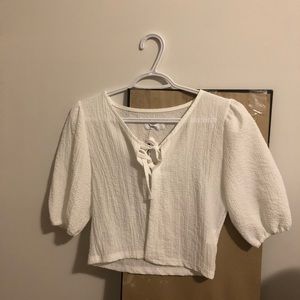 OAK + FORT front tie top